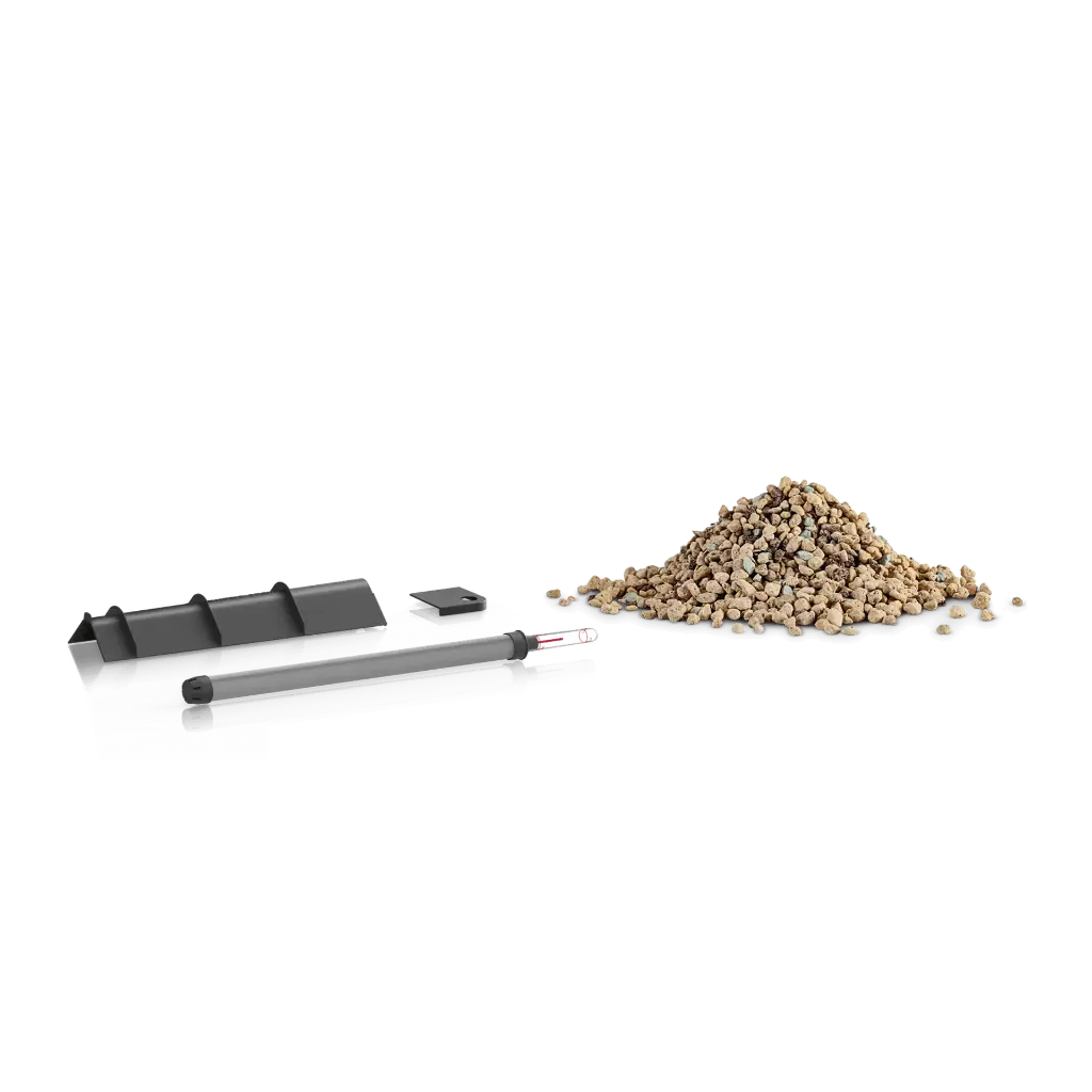 Lechuza pièce de rechange set d'arrosage pour CUBICO 30 et TRIO 30 (contenu pour 1 récipient), noir