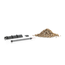 Lechuza pièce de rechange set d'arrosage pour CUBE 40, CUBICO 40, CURSIVO 40, TRIO 40 et CUBICO ALTO 40 (contenu pour 1 bac), noir