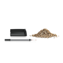 Lechuza pièce de rechange kit d'arrosage pour CLASSICO LS 35 (contenu pour 1 bac), noir