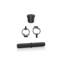 Lechuza kit de pièces détachées pour treillis (bouchons, clips, connecteurs) de TRIO 30 (contenu pour 2 treillis), noir