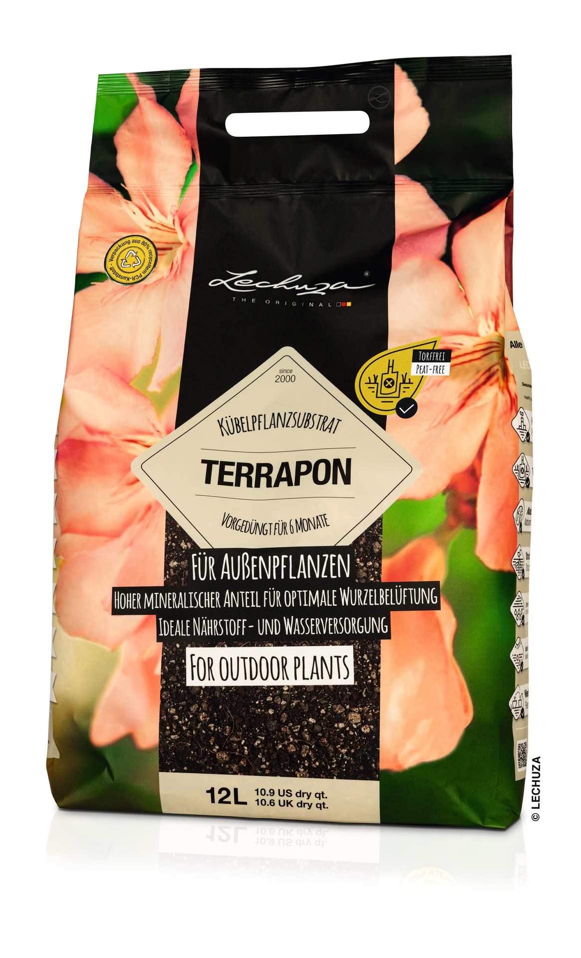 [L-19572] Lechuza Substrat pour plantes TERRAPON 12 litres 