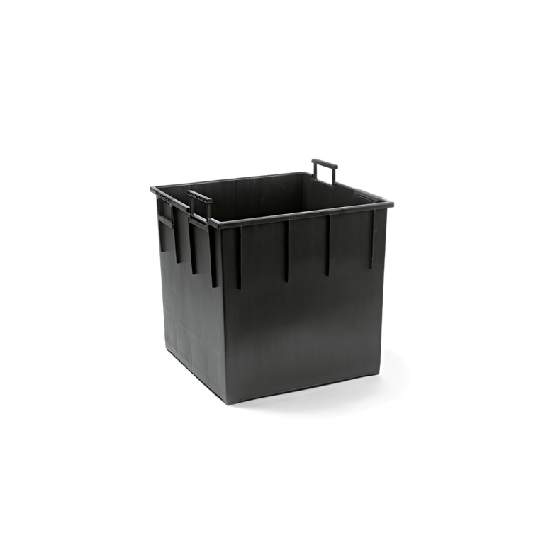 Pièce de rechange Lechuza : bac à plantes pour CUBICO 30 (Contenu : 1 bac), noir
